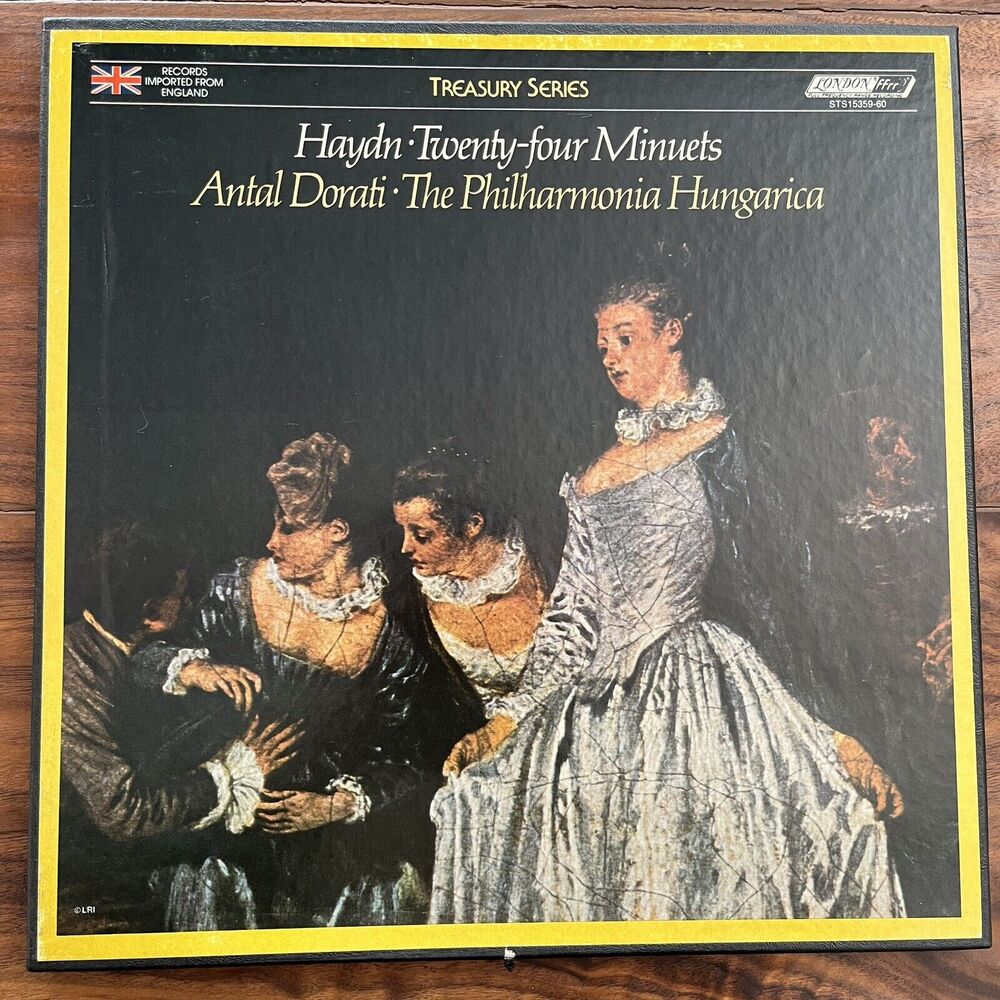 Haydn Twenty-Four Minuets Antal Dorati 2xLP Box Set 1976 London STS15359-60